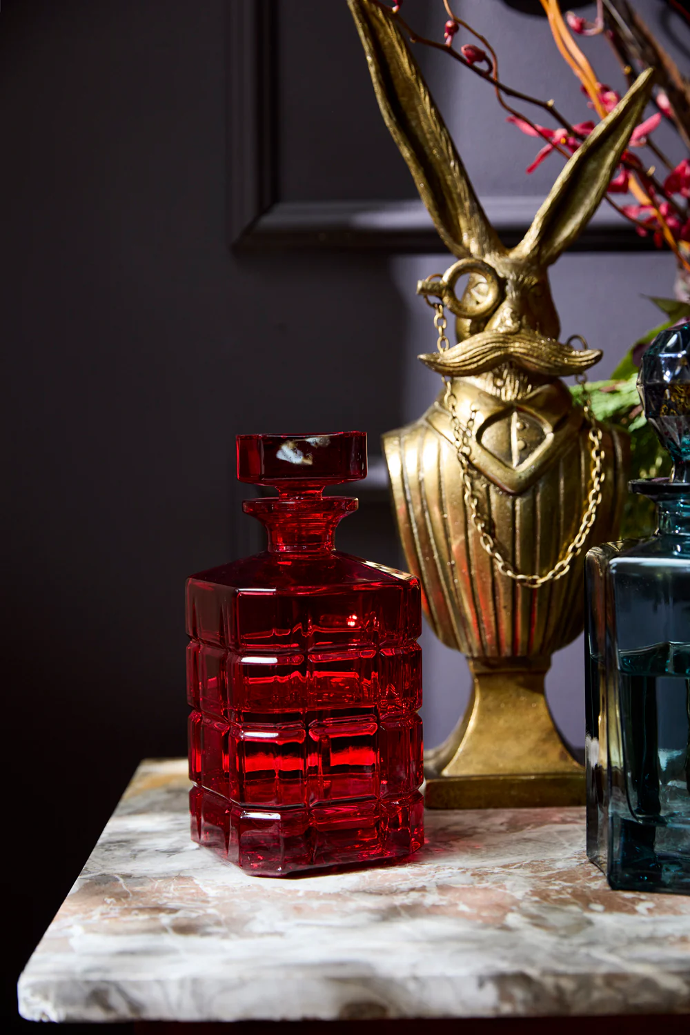 Baudelaire Decanter Set of 2 By Accent Decor - Image 4