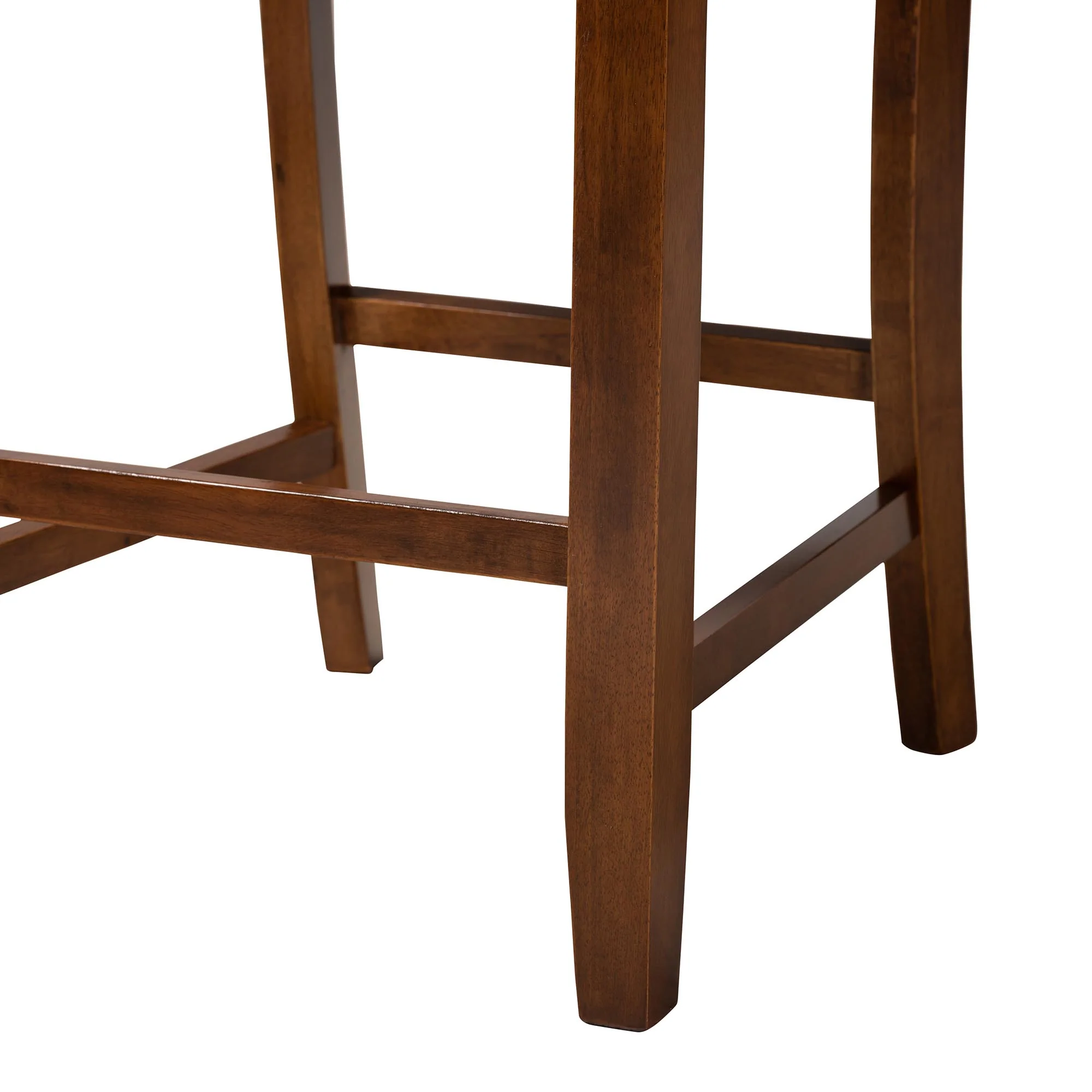 Baxton Studio Olympia Modern Beige Fabric and Espresso Brown Finished Wood 5-Piece Pub Set - Image 29