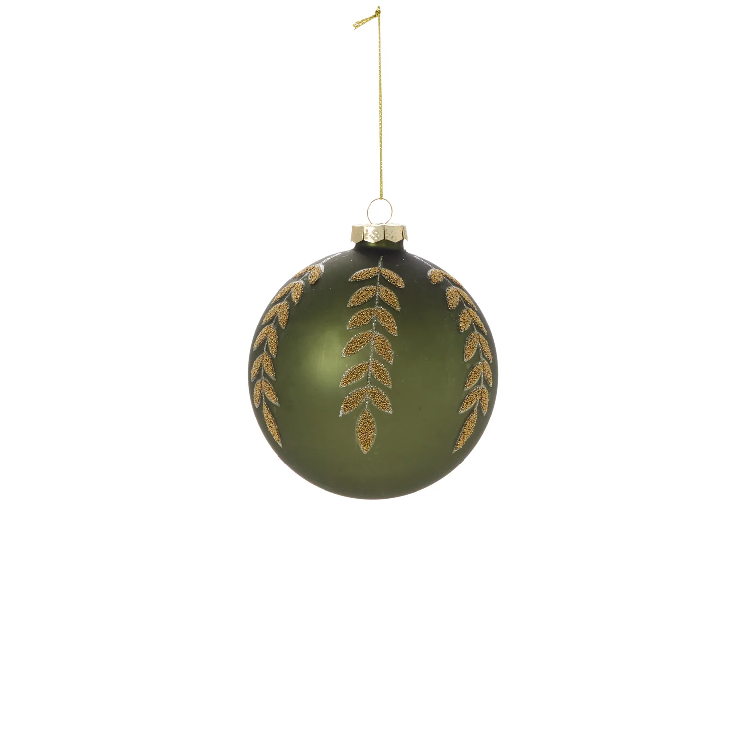 Beaded Leaf Ornament Set of 8 By Accent Decor - Image 14
