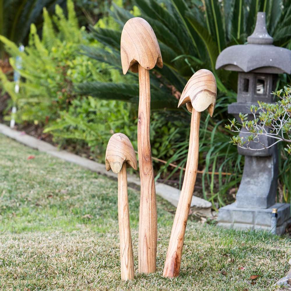 Bell Mushroom Stakes Set of 6 By Garden Age Supply - Image 2