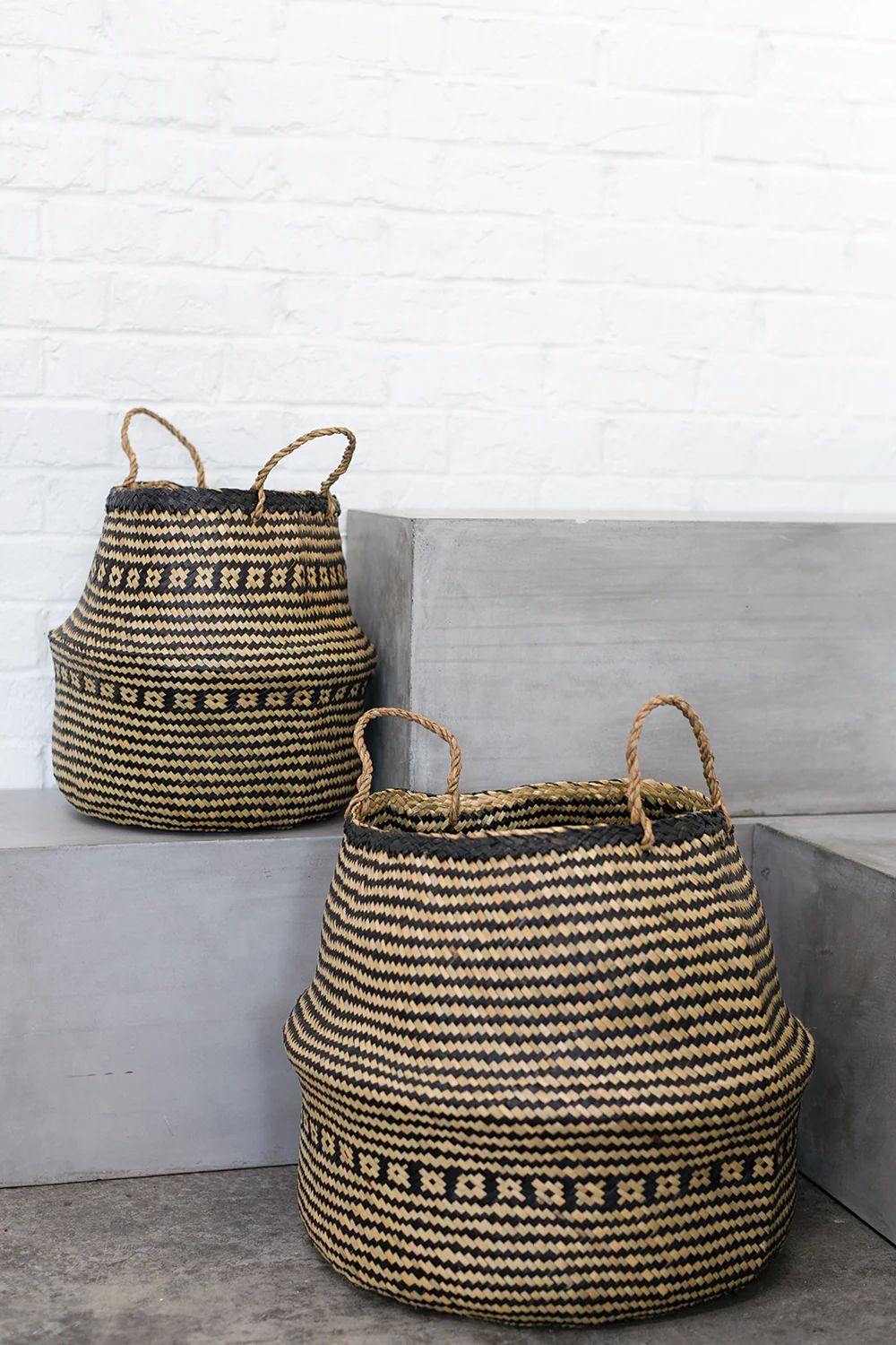 Benni Basket Set of 2 By Accent Decor - Image 3