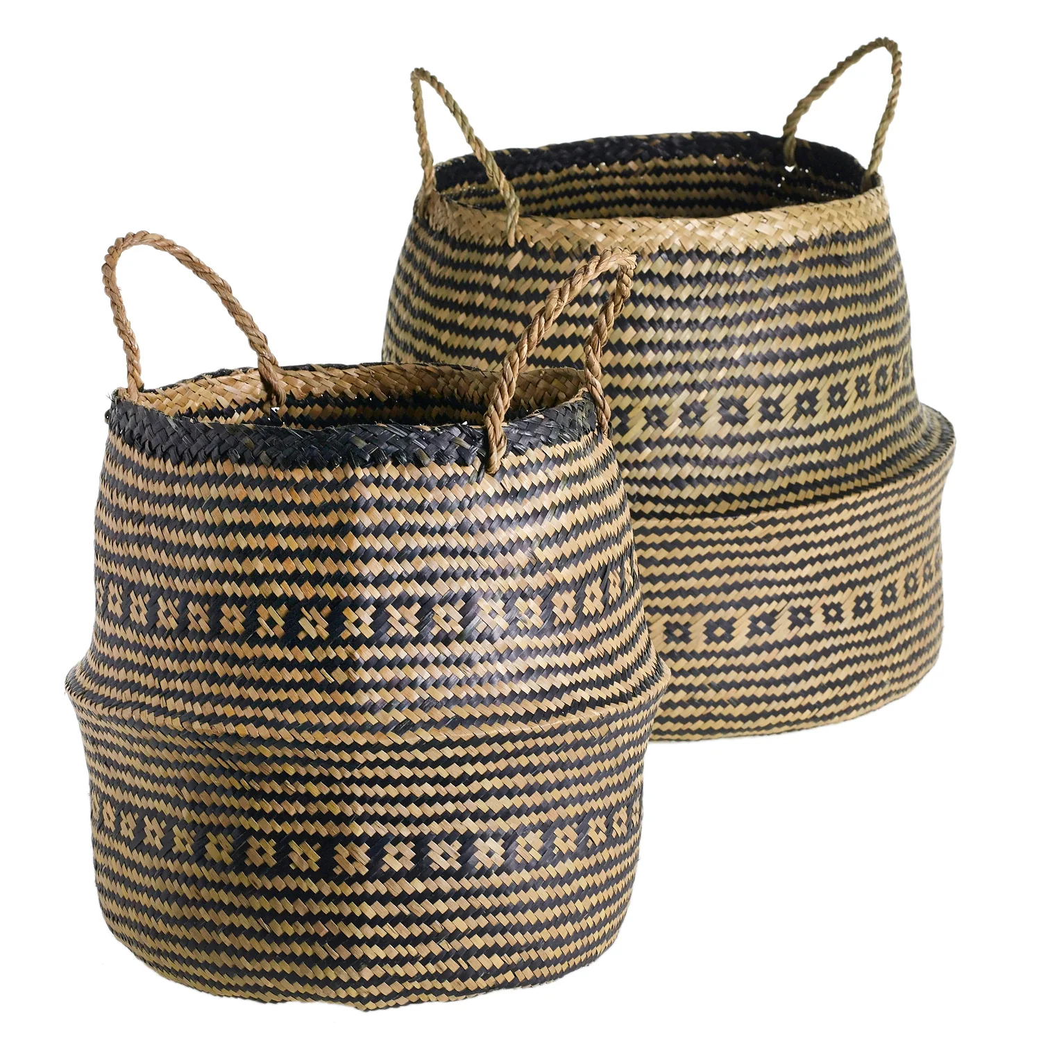 Benni Basket Set of 2 By Accent Decor - Image 4