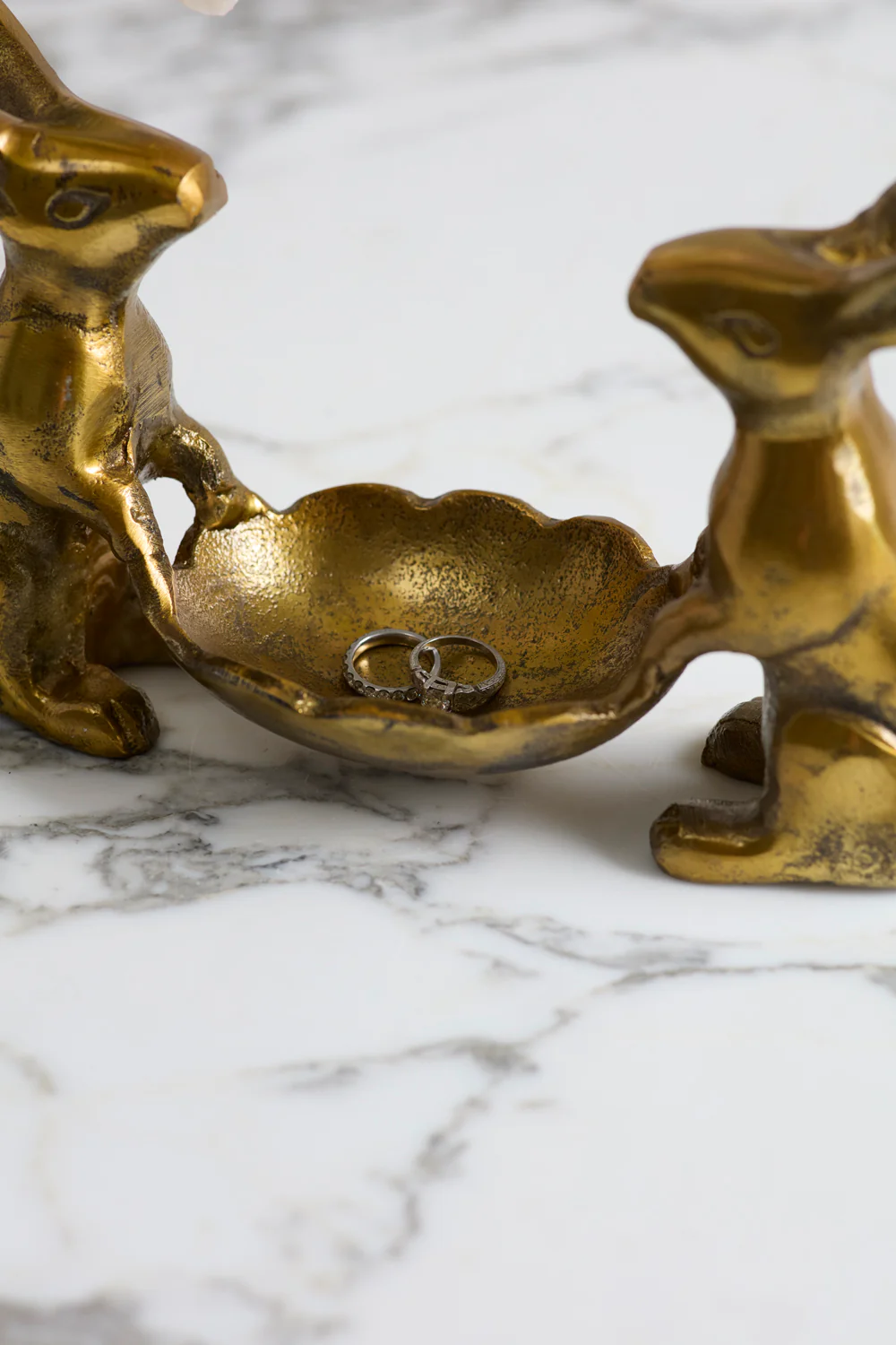 Best Bunnies Dish Stand Set of 2 By Accent Decor - Image 3