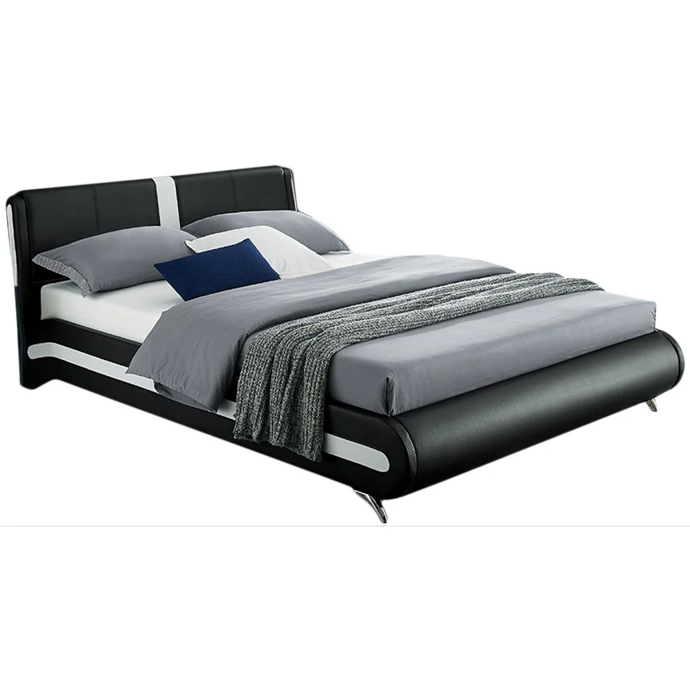 Black Platform King Bed By Homeroots - 397016 - Image 3