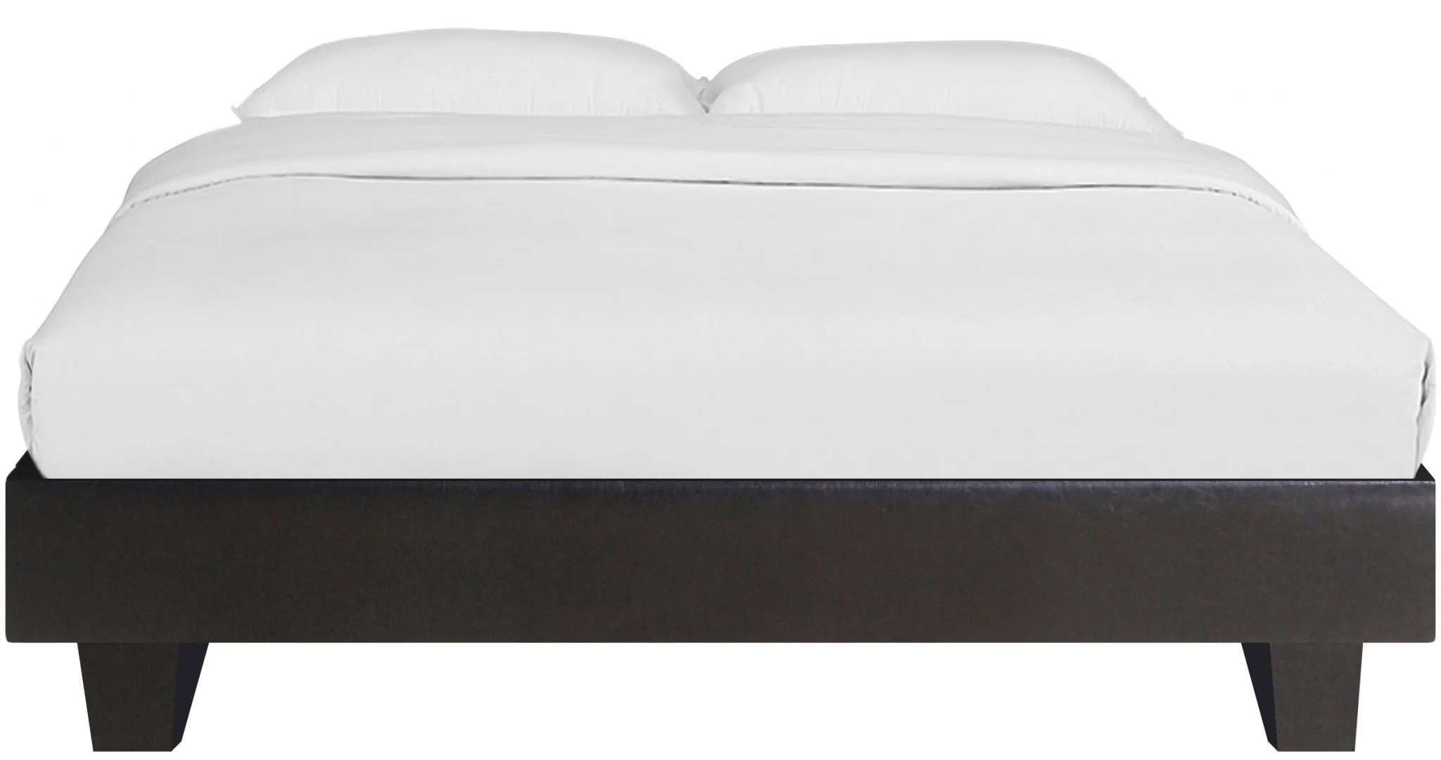 Black Platform King Bed With Two Nightstands By Homeroots - 397010 - Image 5