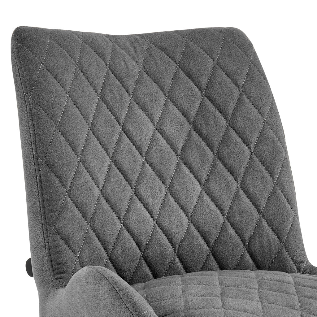 Black Tall Triangle Seat Swivel Active Balance Chair By Homeroots - Image 8