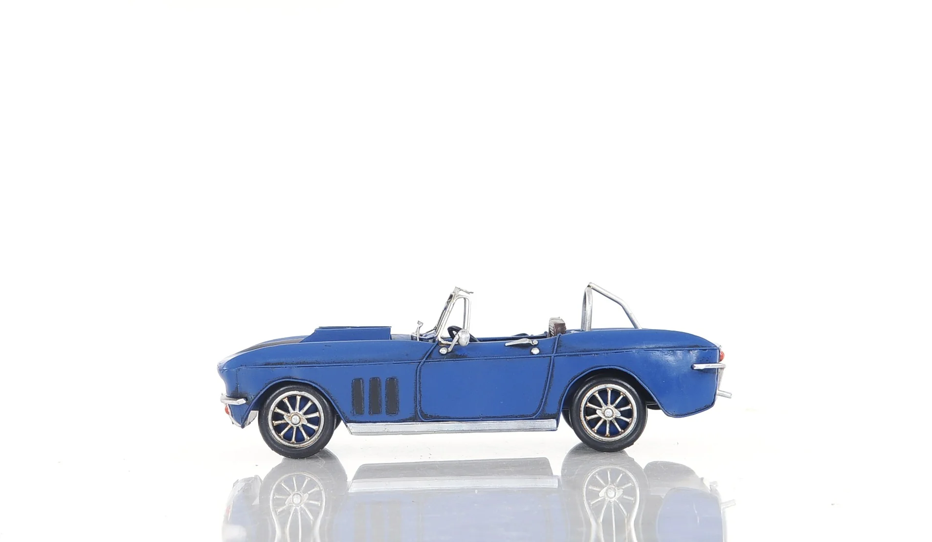 Blue Corvette Stingray Sculpture By Homeroots