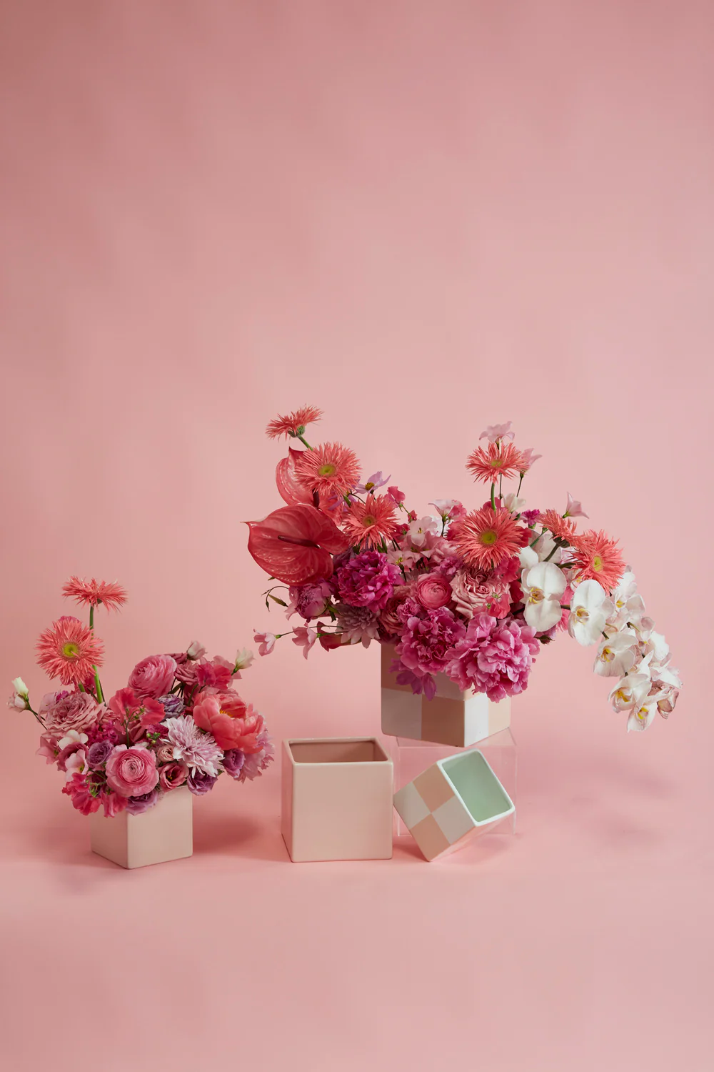 Blushed Urban Square Set of 4 By Accent Decor - Image 3