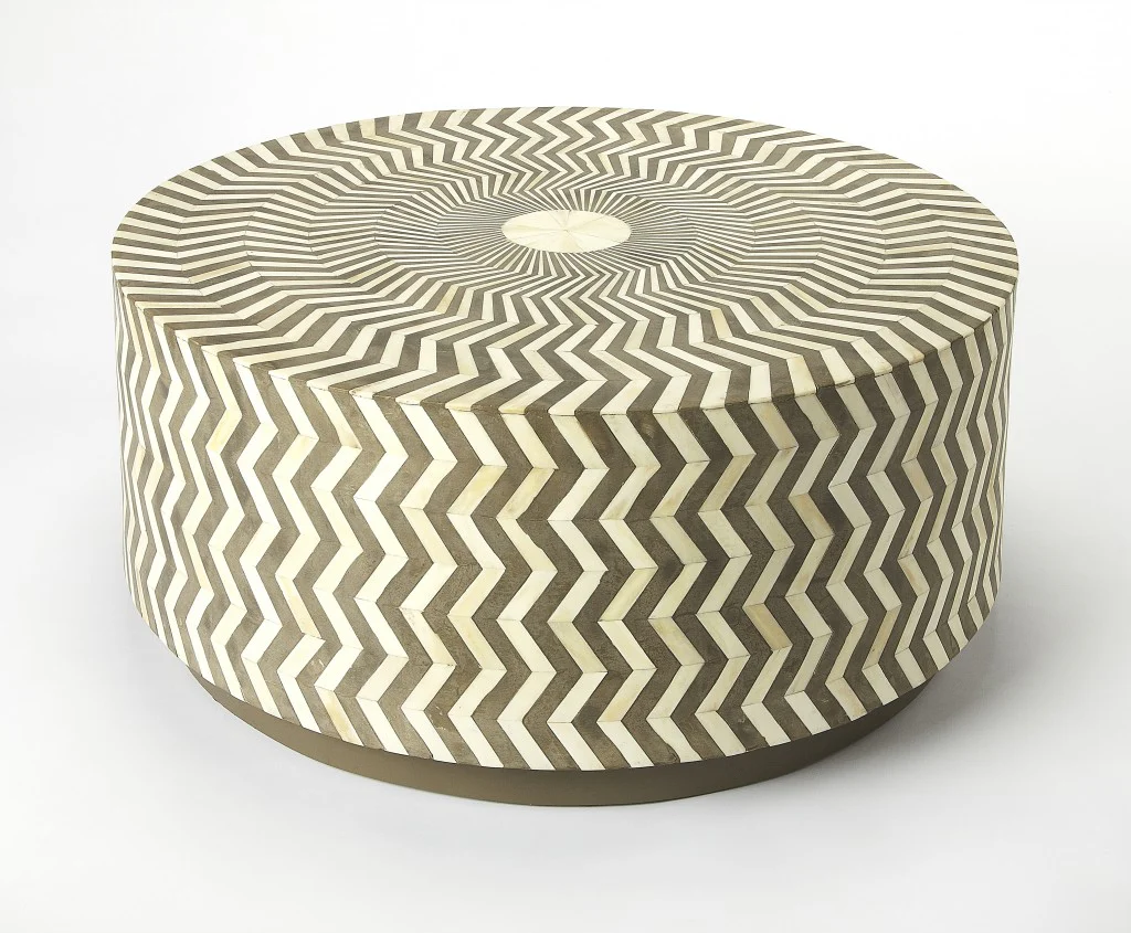 Bone Inlay Coffee Table By Homeroots