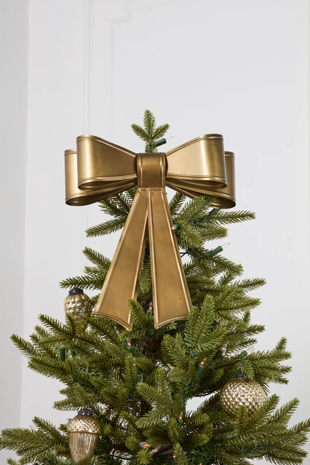 Bow Tree Topper Set of 2 By Accent Decor - Image 3