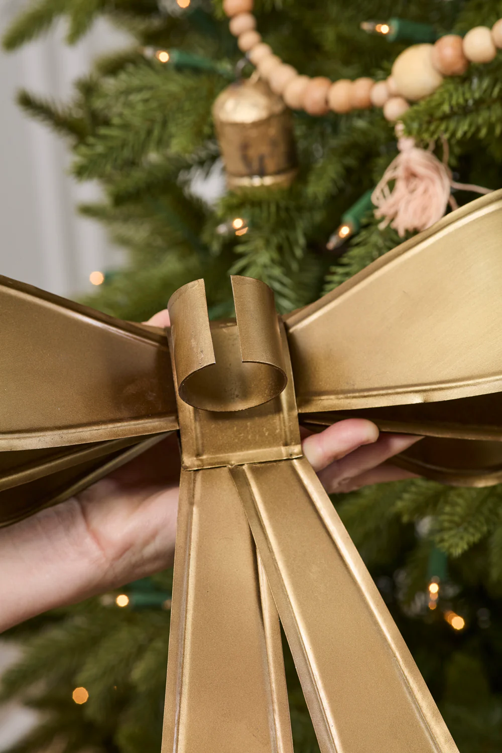 Bow Tree Topper Set of 2 By Accent Decor - Image 4