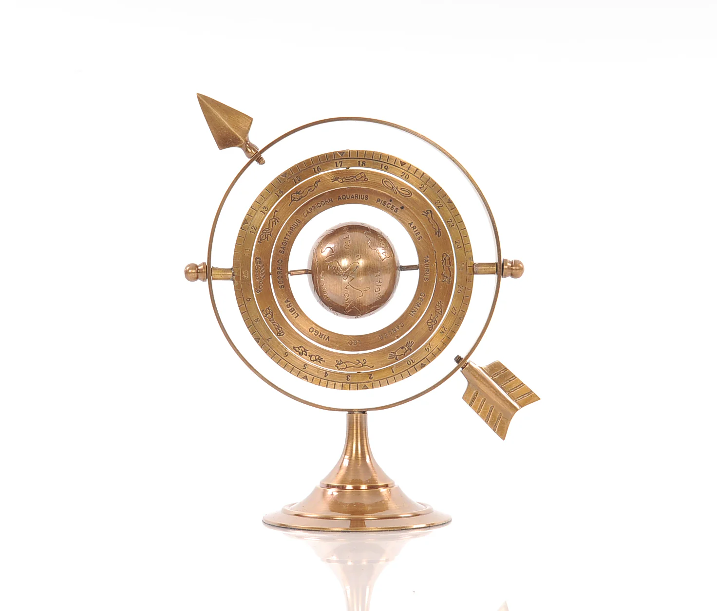Brass Armillary By Homeroots