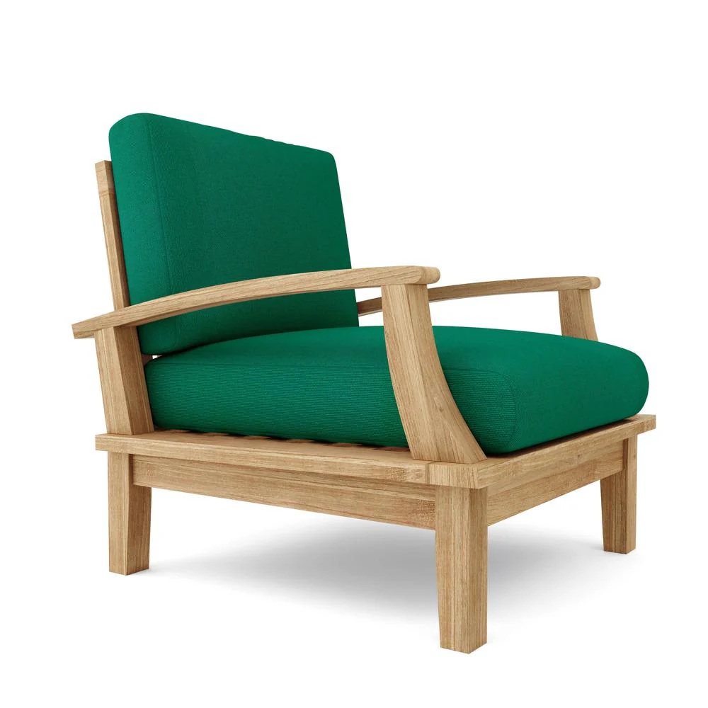 Brianna Deep Seating Armchair + Cushion By Anderson Teak