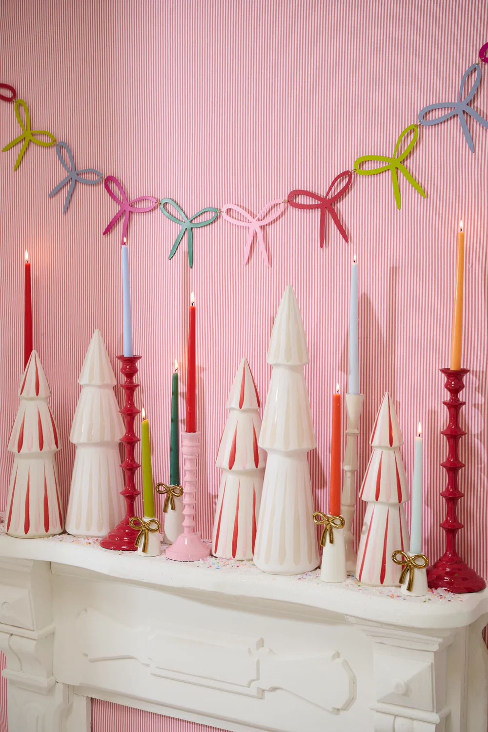 Brightly Bow Garland Set of 2 By Accent Decor - Image 5