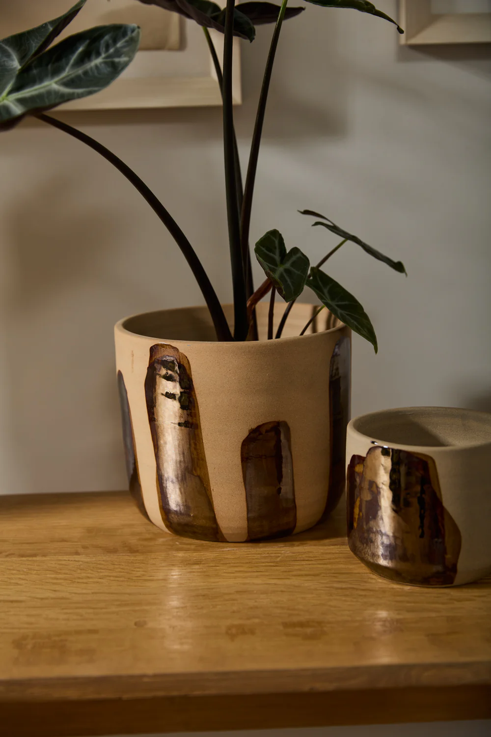 Bronze Brushstroke Collection Set of 8 By Accent Decor - Image 8