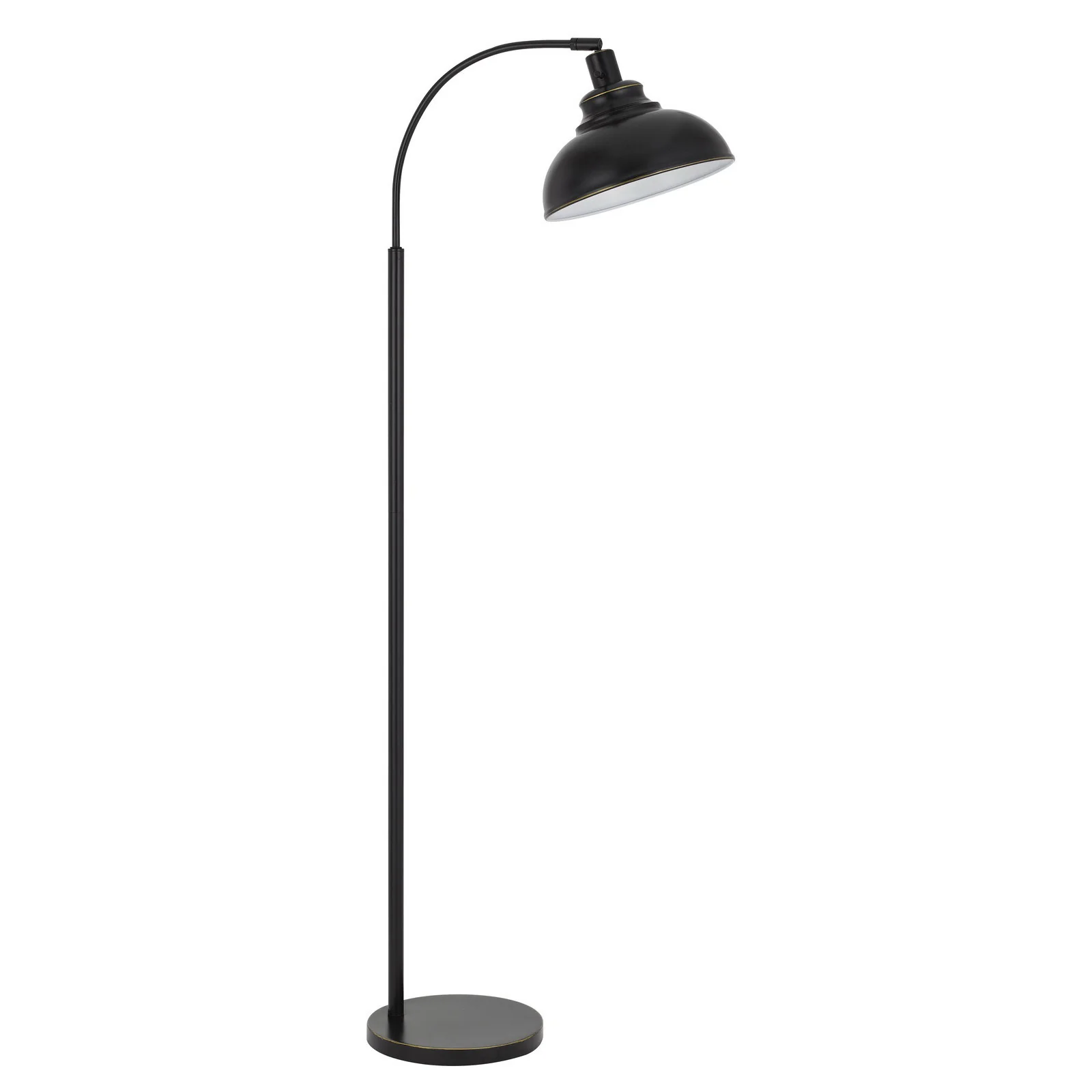 Bronze Traditional Shaped Floor Lamp By Homeroots