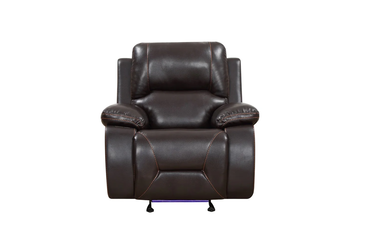Brown Power Reclining Chair By Homeroots - 366348