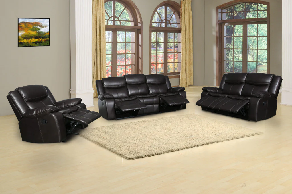 Brown Sofa Set By Homeroots - 366308 - Image 2