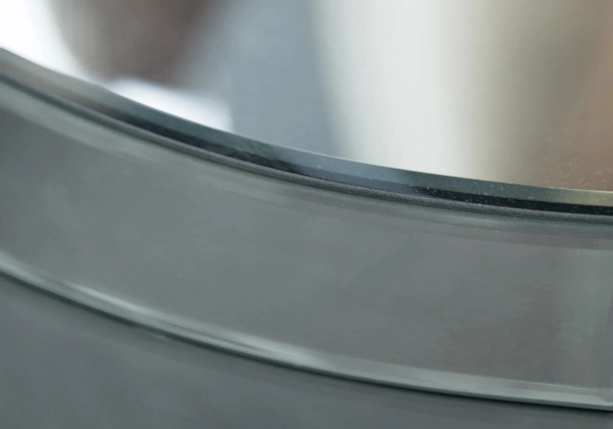 Brushed SilverMirror Accent Table By Homeroots - Image 4