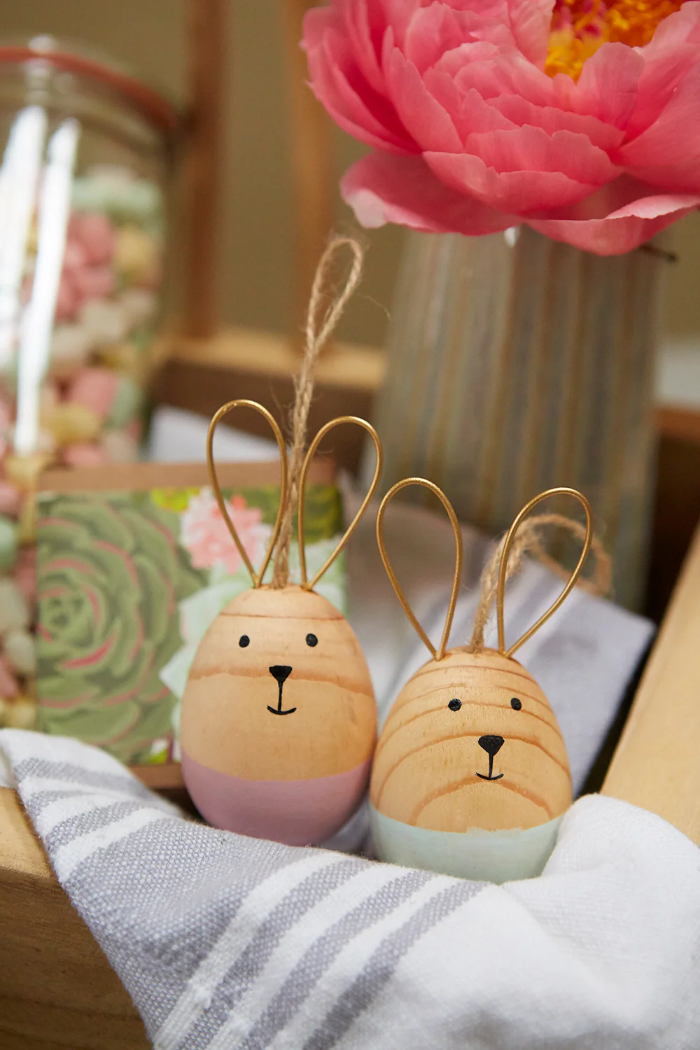 Buddy Bunny Hanger Set of 8 By Accent Decor - Image 8