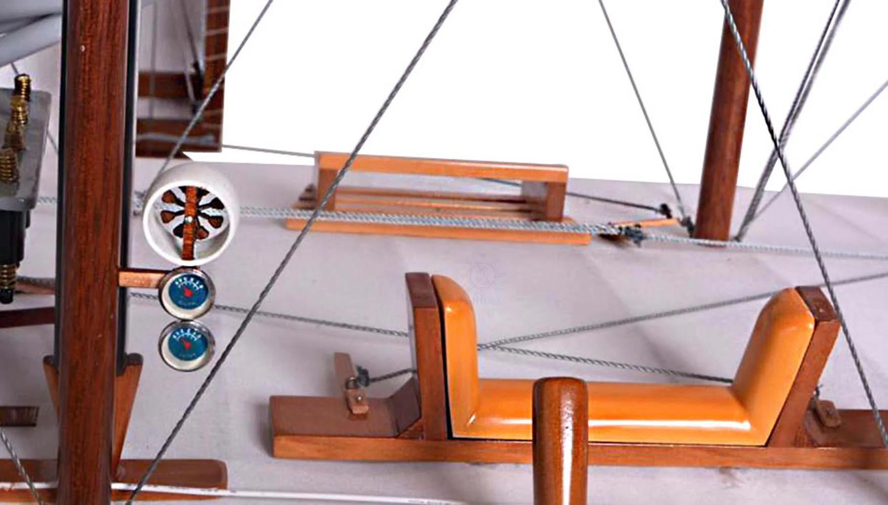 c1903 Wright Brothers Flyer Model Sculpture By Homeroots - Image 3