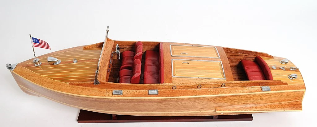 c1938 Chris Craft Runabout Large Model By Homeroots