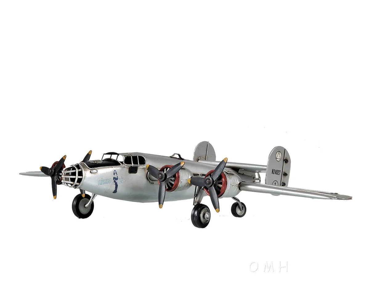c1940 B-24 Liberator Bomber Sculpture By Homeroots