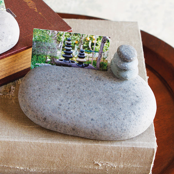 Cairn Card Holders - Live Love Laugh Set of 2 By Garden Age Supply