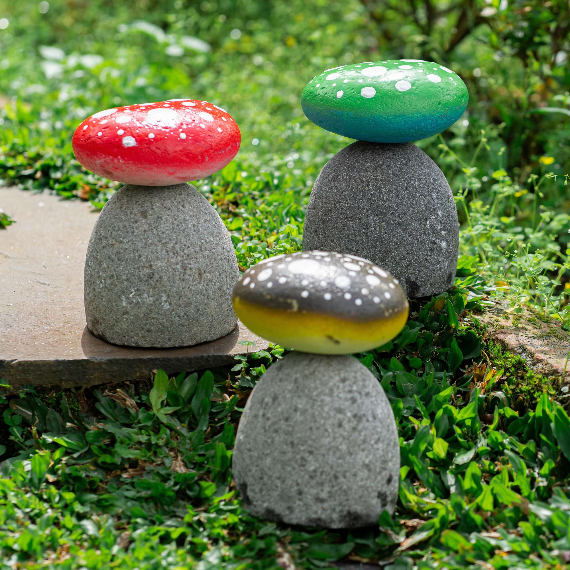 Cairn Mushrooms Set of 6 By Garden Age Supply - Image 4
