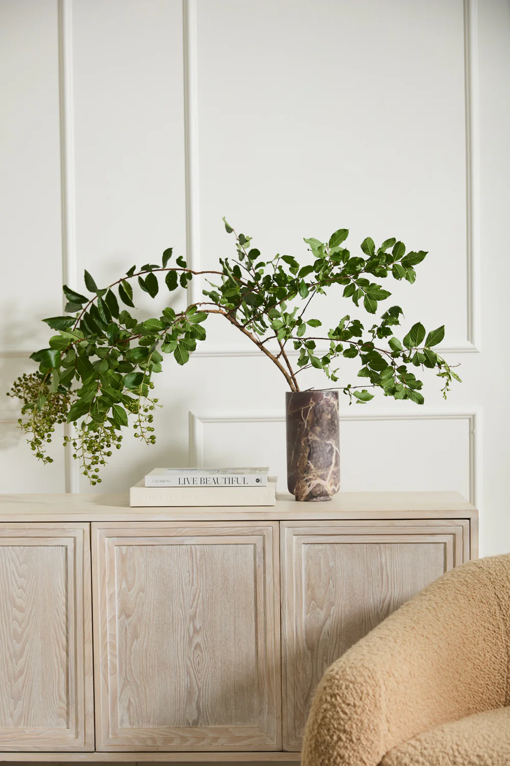 Calligraphy Vase By Accent Decor - Image 3