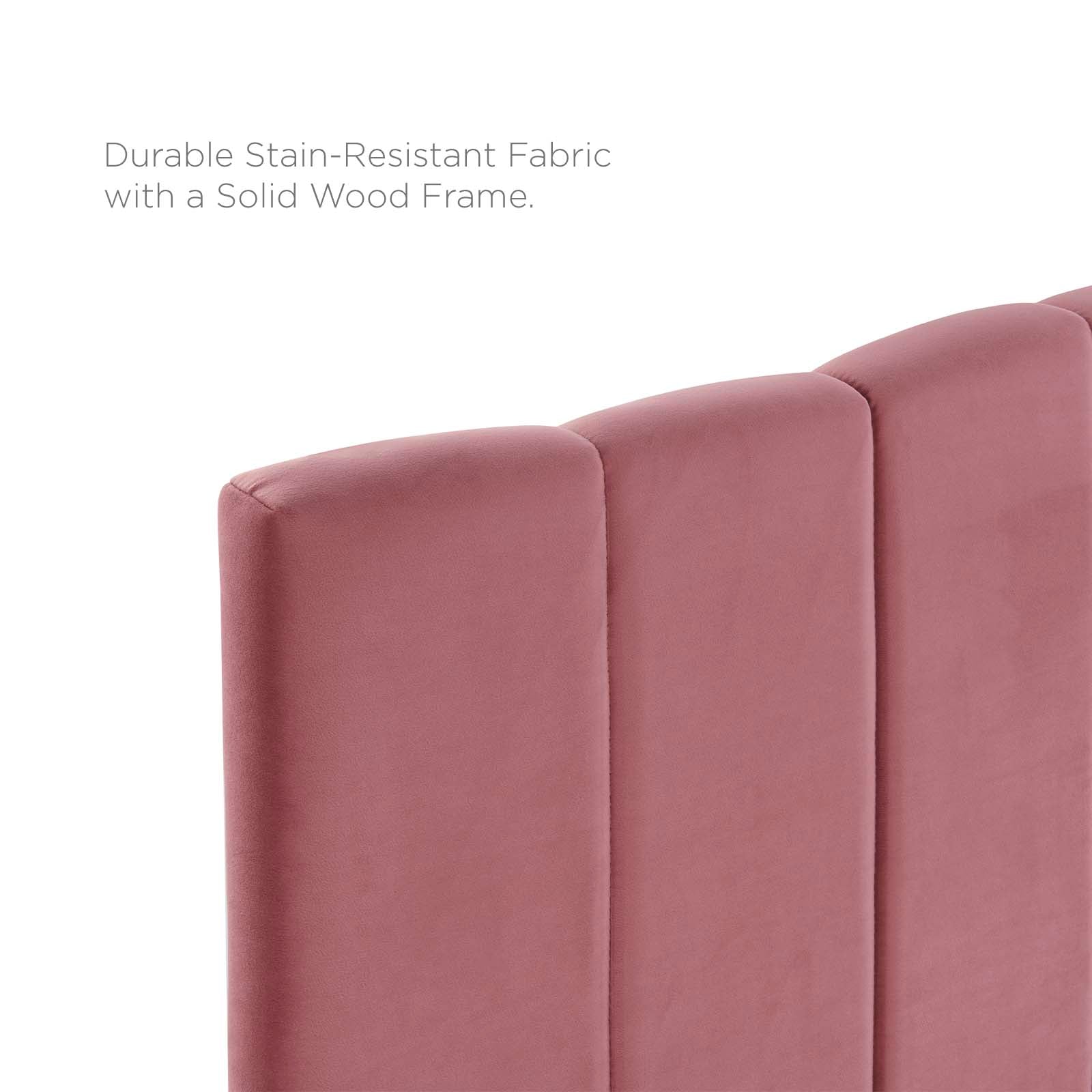 Camilla Channel Tufted King/California King Performance Velvet Headboard By Modway - MOD-6183 - Image 5
