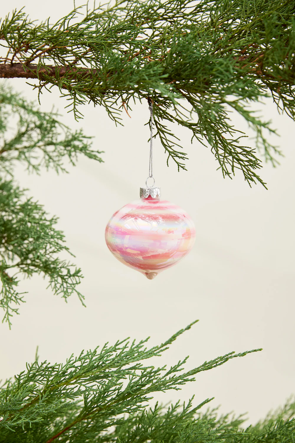 Candy Swirl Ornament Set of 8 By Accent Decor - Image 4
