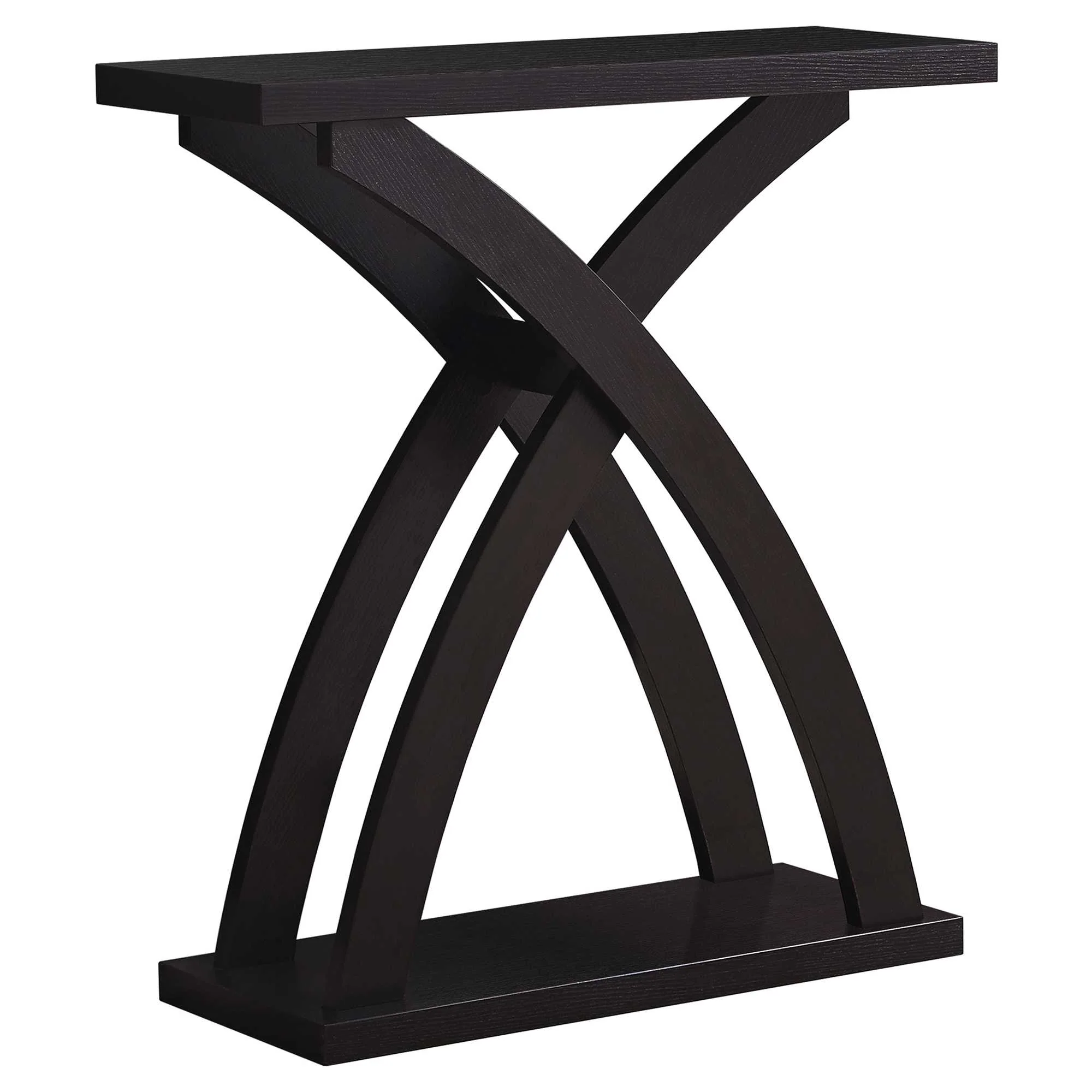 Cappuccino Finish Hollow Core Accent Table By Homeroots - 332792