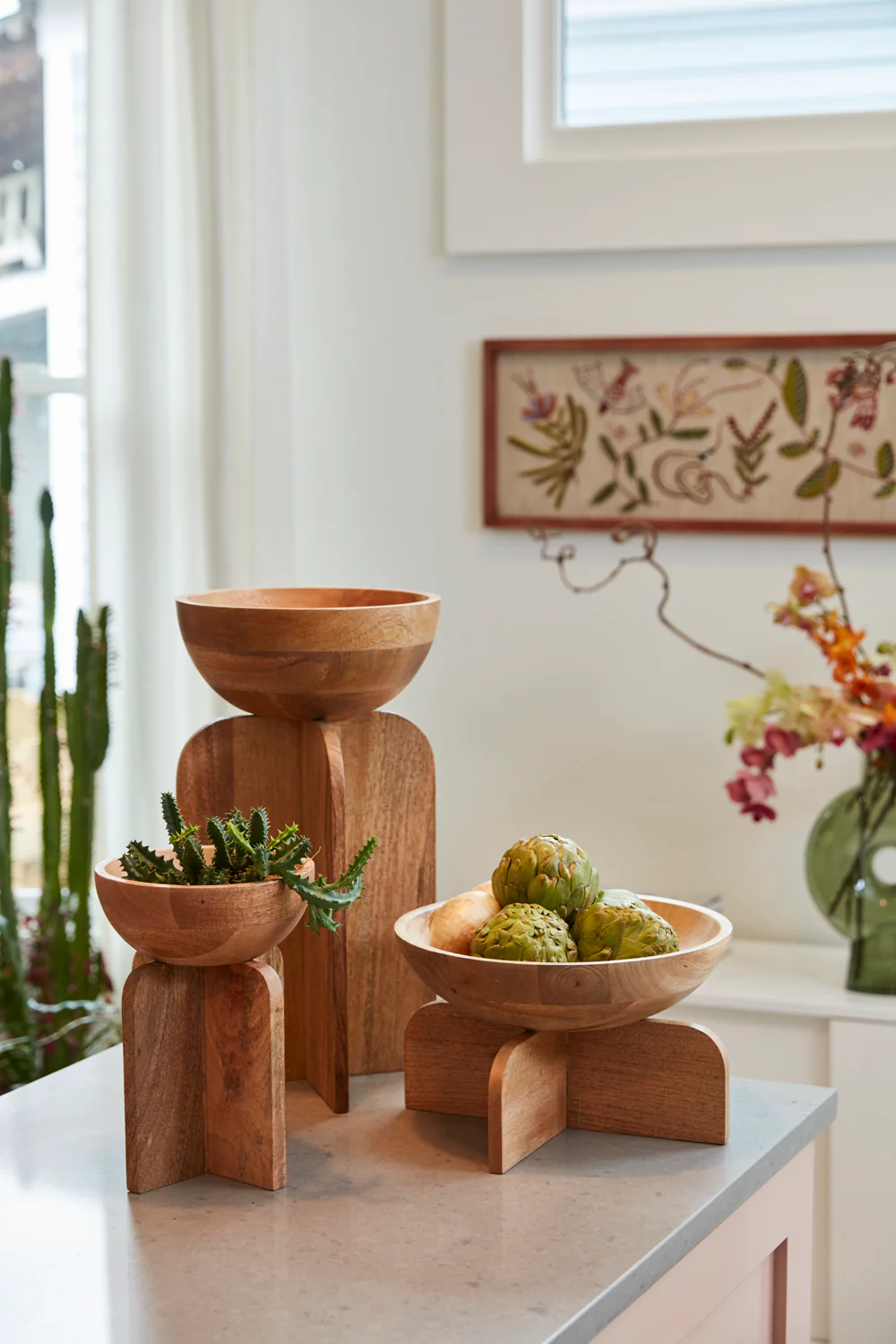 Carla Bowl Set of 2 By Accent Decor - Image 3