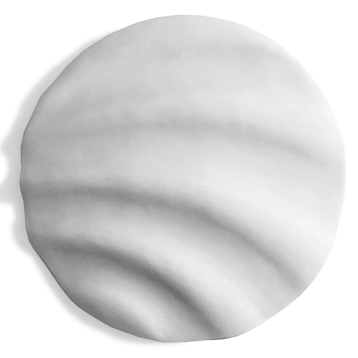 Cascade 28.5"D, White By Gold Leaf - Image 2