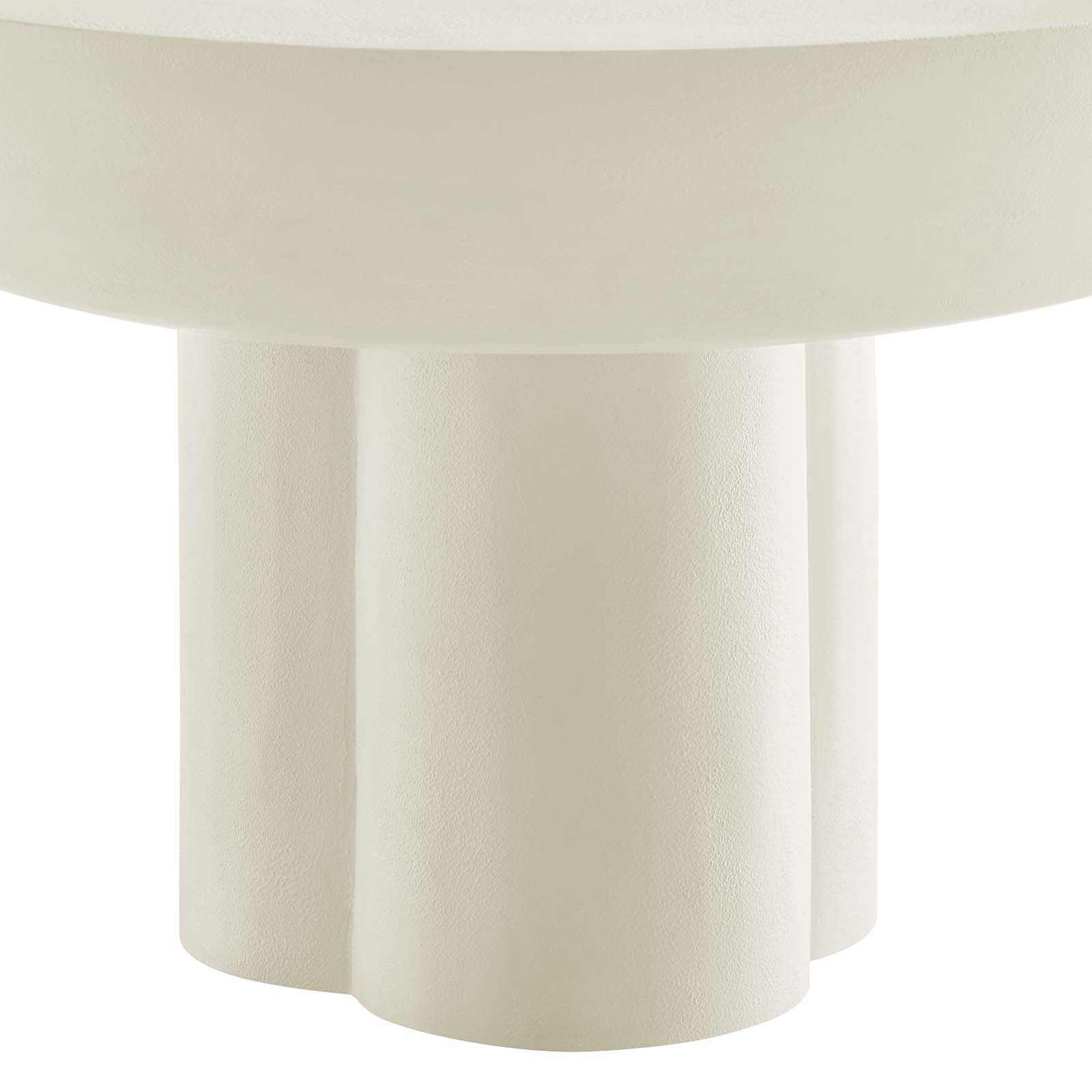 Caspian Round Concrete Coffee Table By Modway - EEI-6760 - Image 14