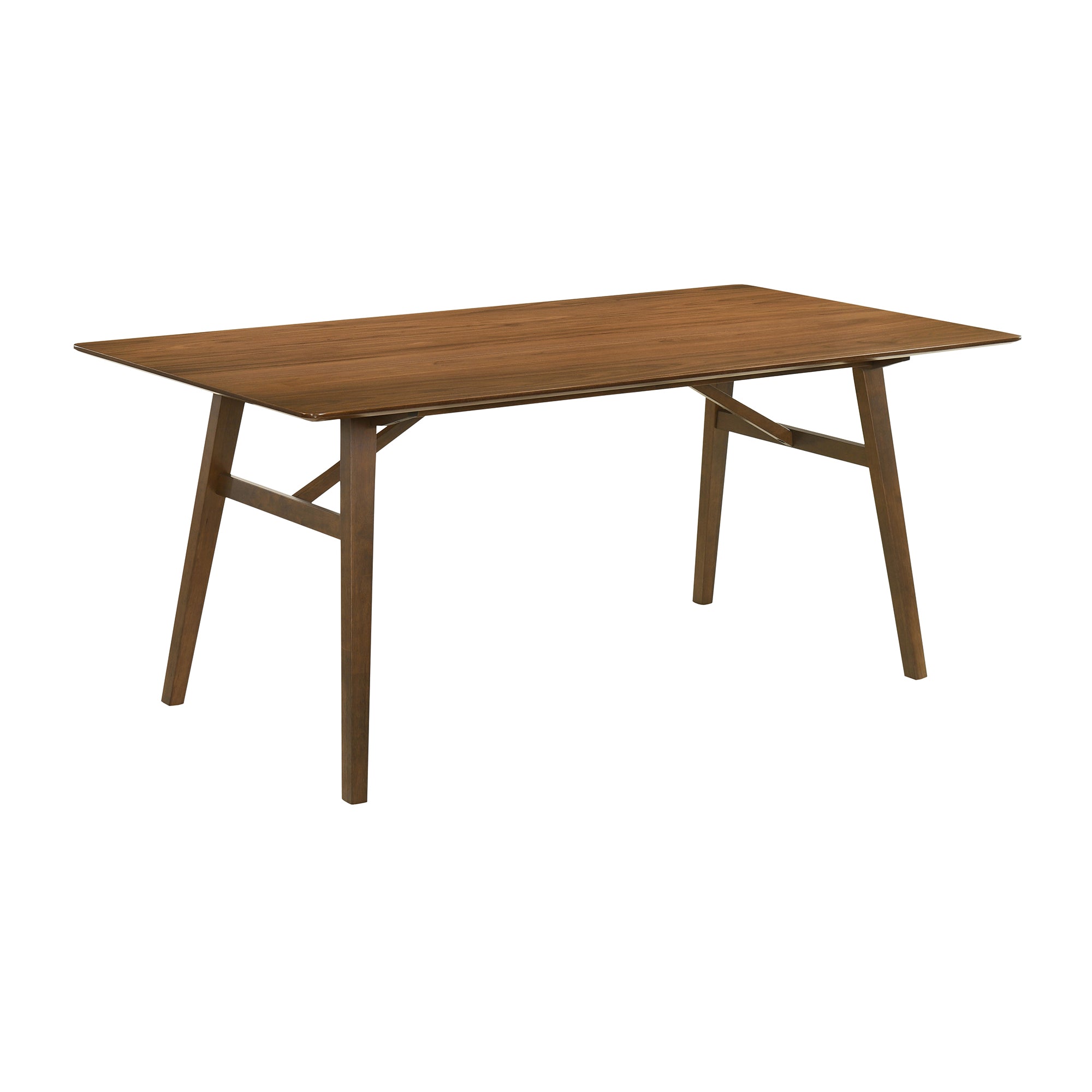 Channell Wood Dining Table in Walnut Finish By Armen Living - Image 3