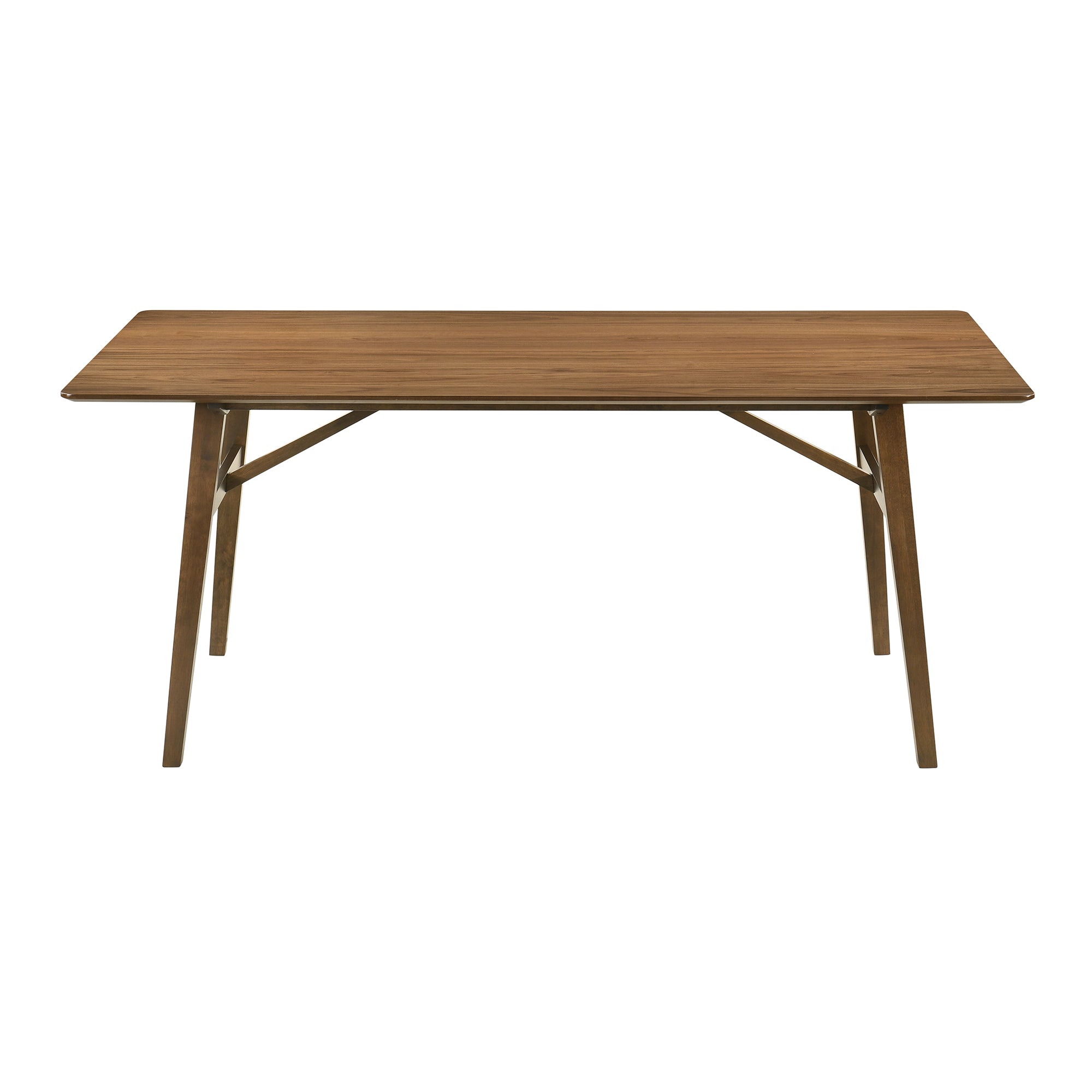 Channell Wood Dining Table in Walnut Finish By Armen Living - Image 4