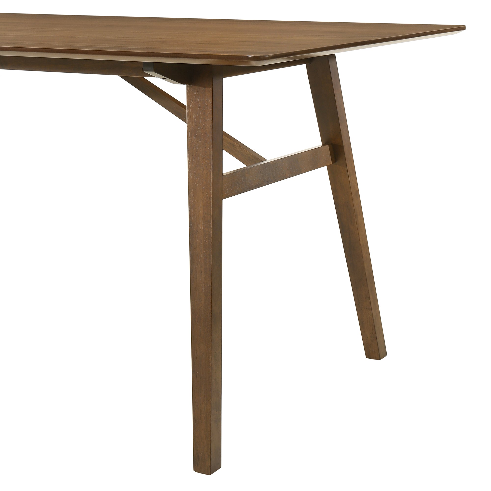 Channell Wood Dining Table in Walnut Finish By Armen Living - Image 7