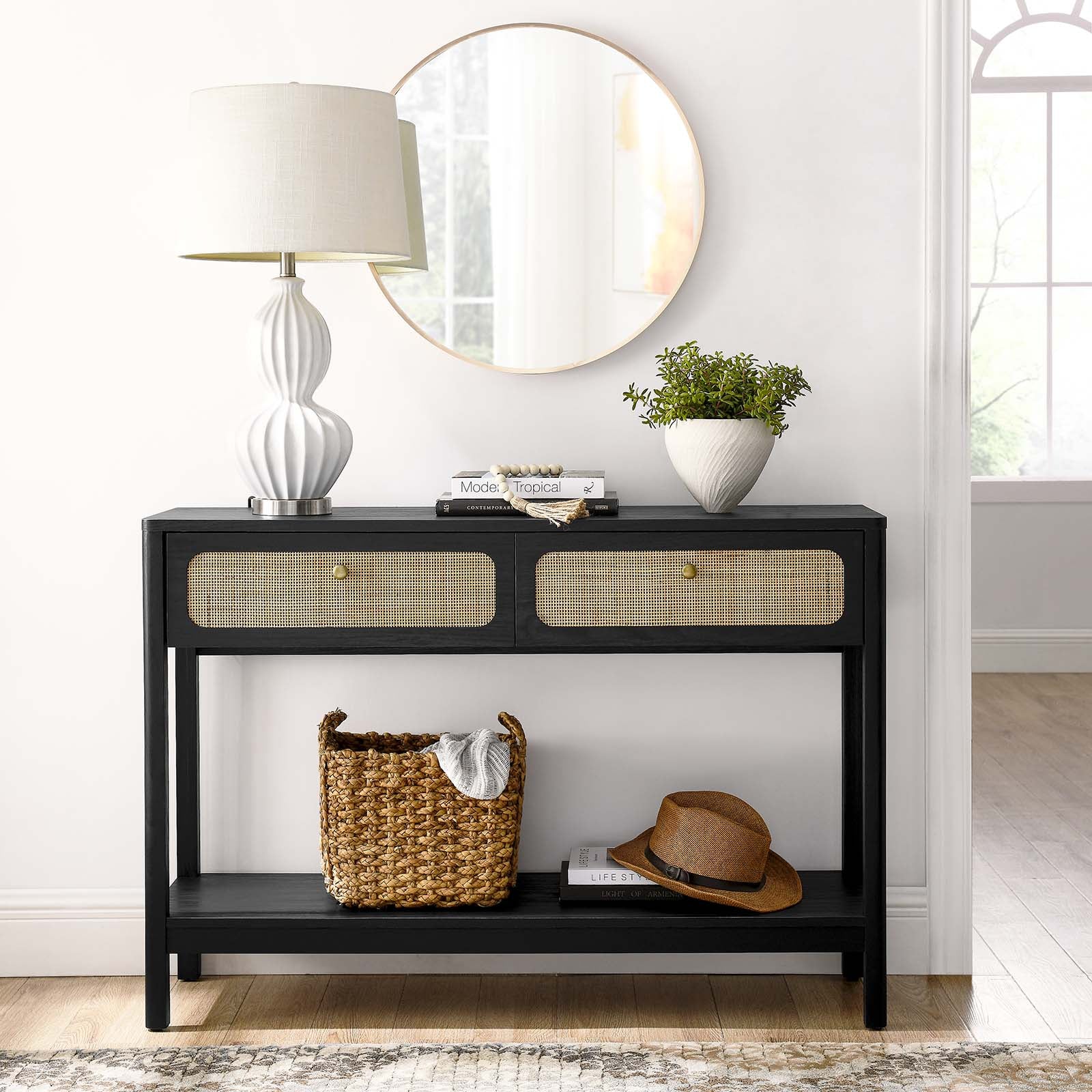 Chaucer Wood Entryway Console Table By Modway - EEI-6797
