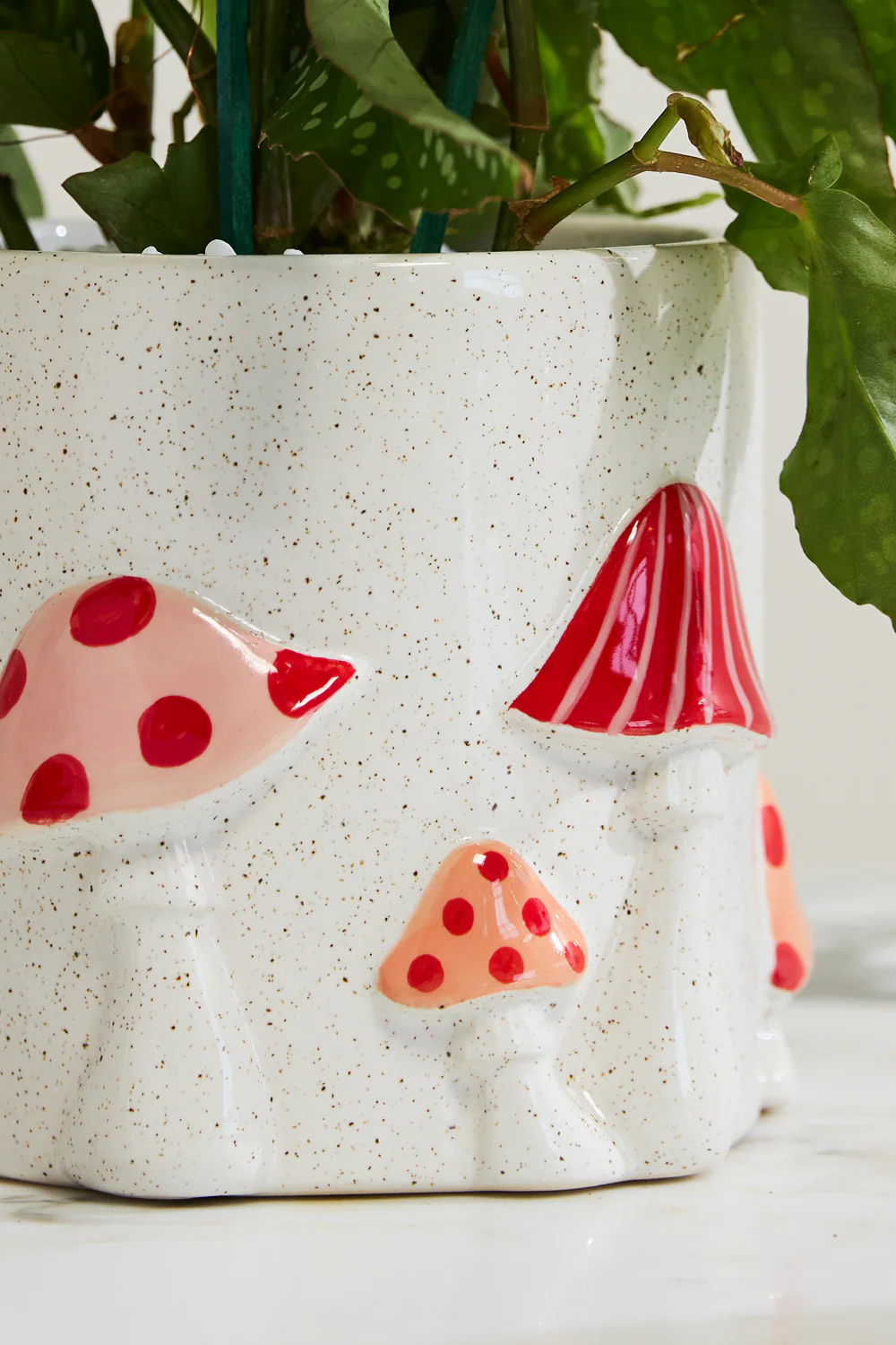 Cheerful Mushroom Collection Set of 4 By Accent Decor - Image 2
