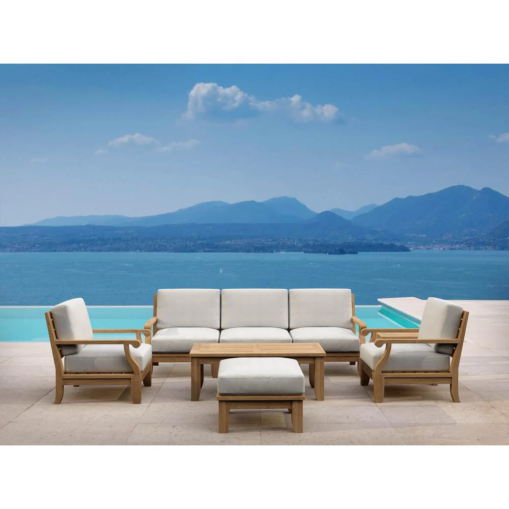 Classic 3-Seater 4-Pieces Conversation Set By Anderson Teak