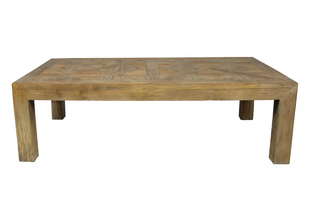 Classic Rectangular Wooden Coffee Table By Homeroots