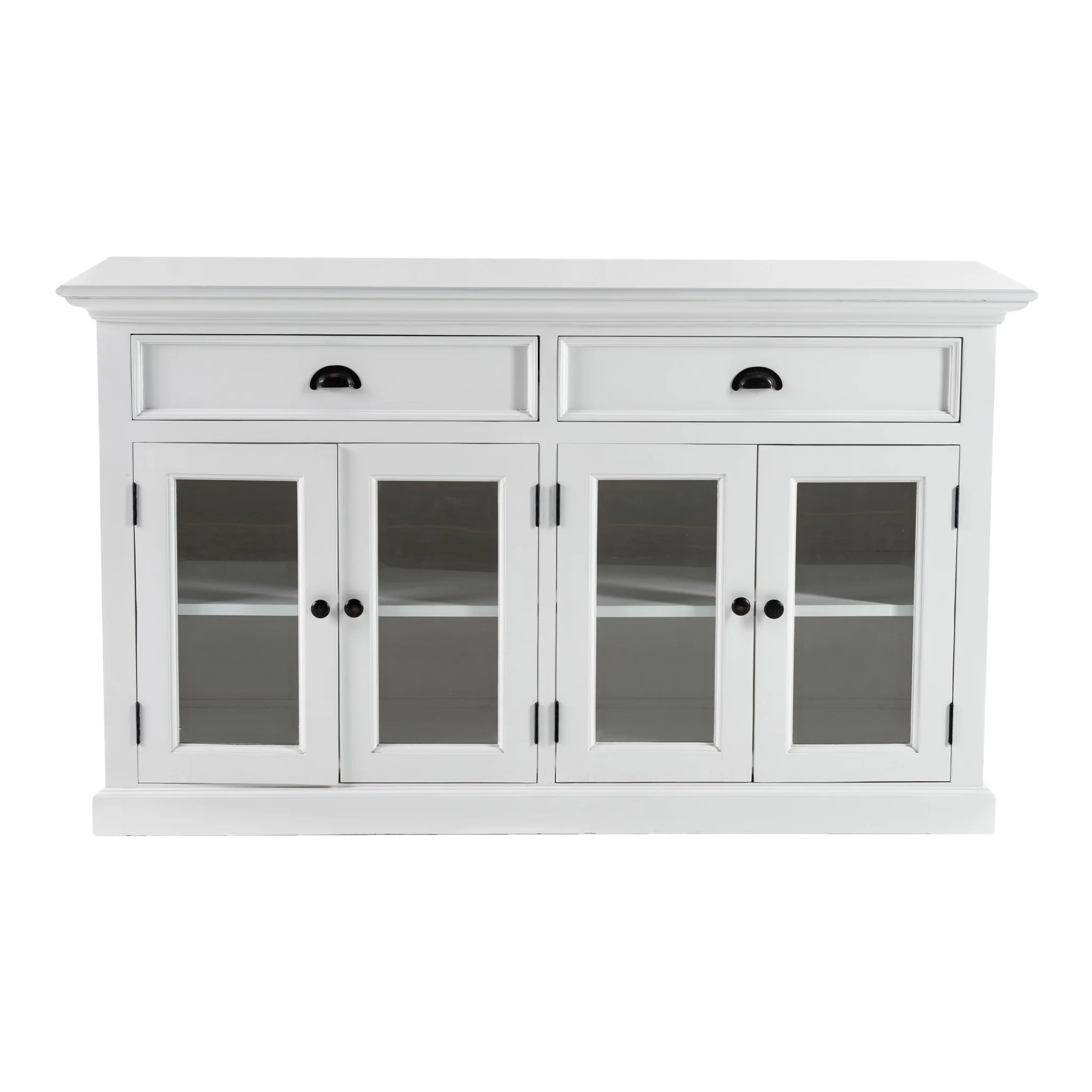 Classic White Small Buffet Table By Homeroots