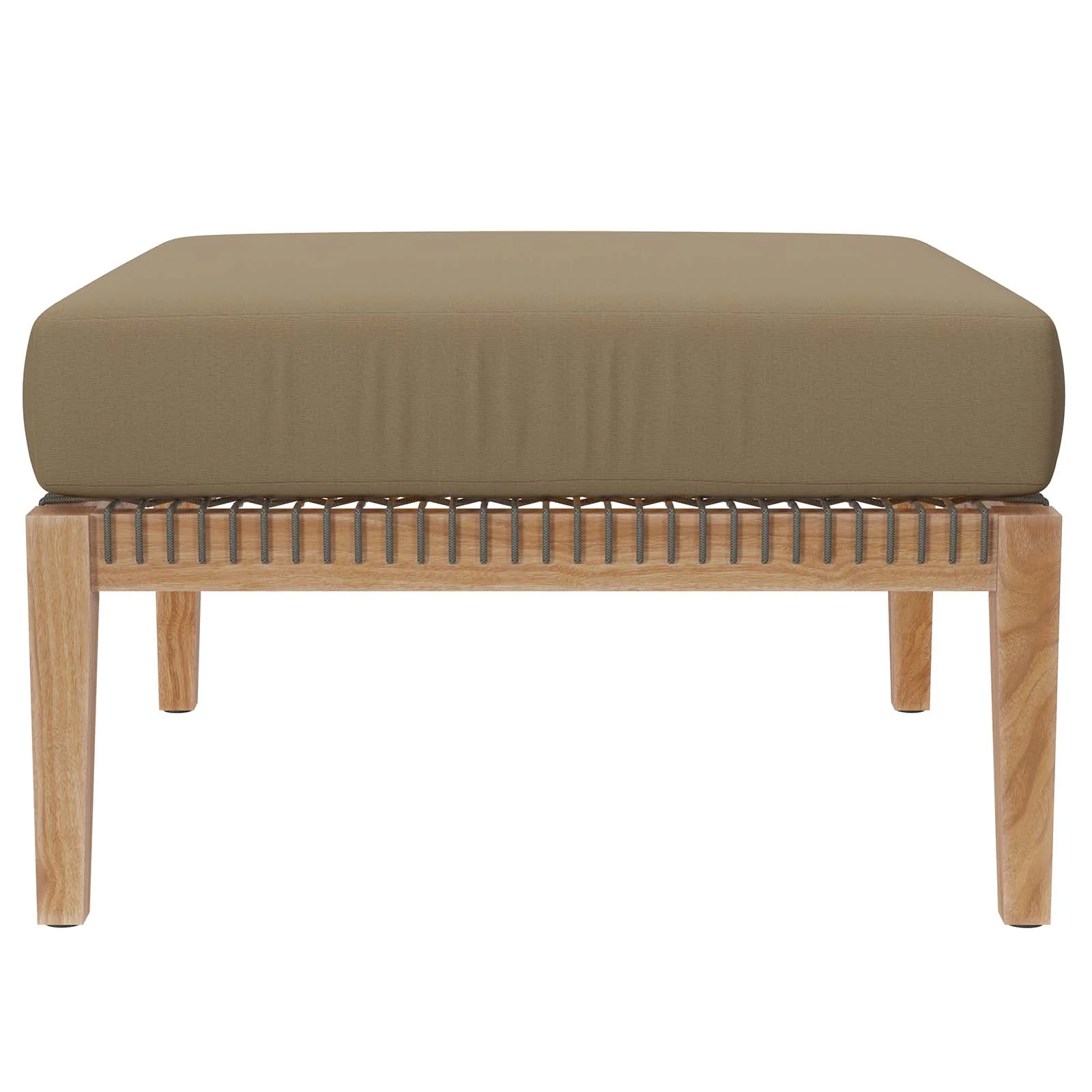 Clearwater Outdoor Patio Teak Wood 4-Piece Sectional Sofa By Modway - EEI-6121 - Image 22