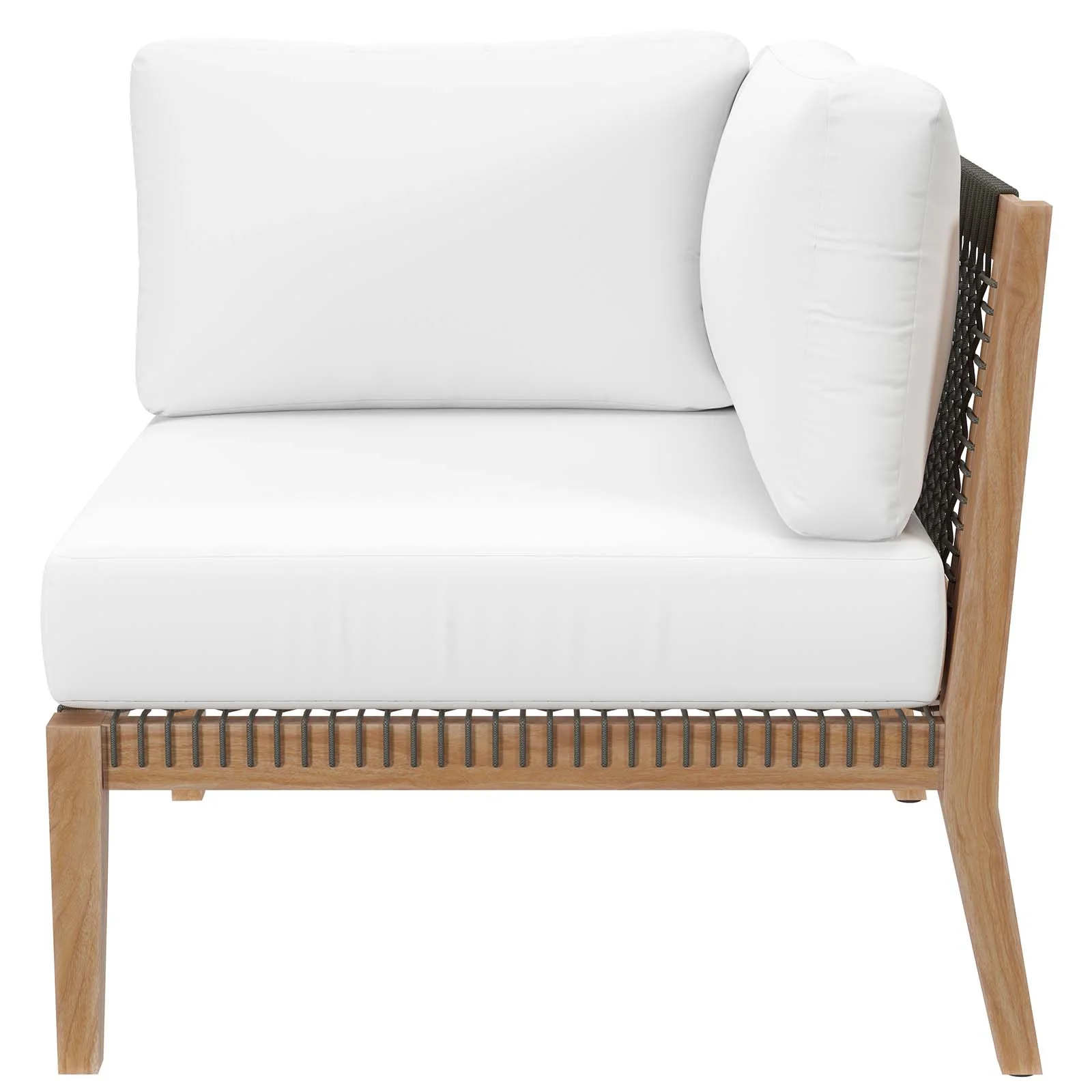 Clearwater Outdoor Patio Teak Wood Corner Chair By Modway - EEI-5855 - Image 24