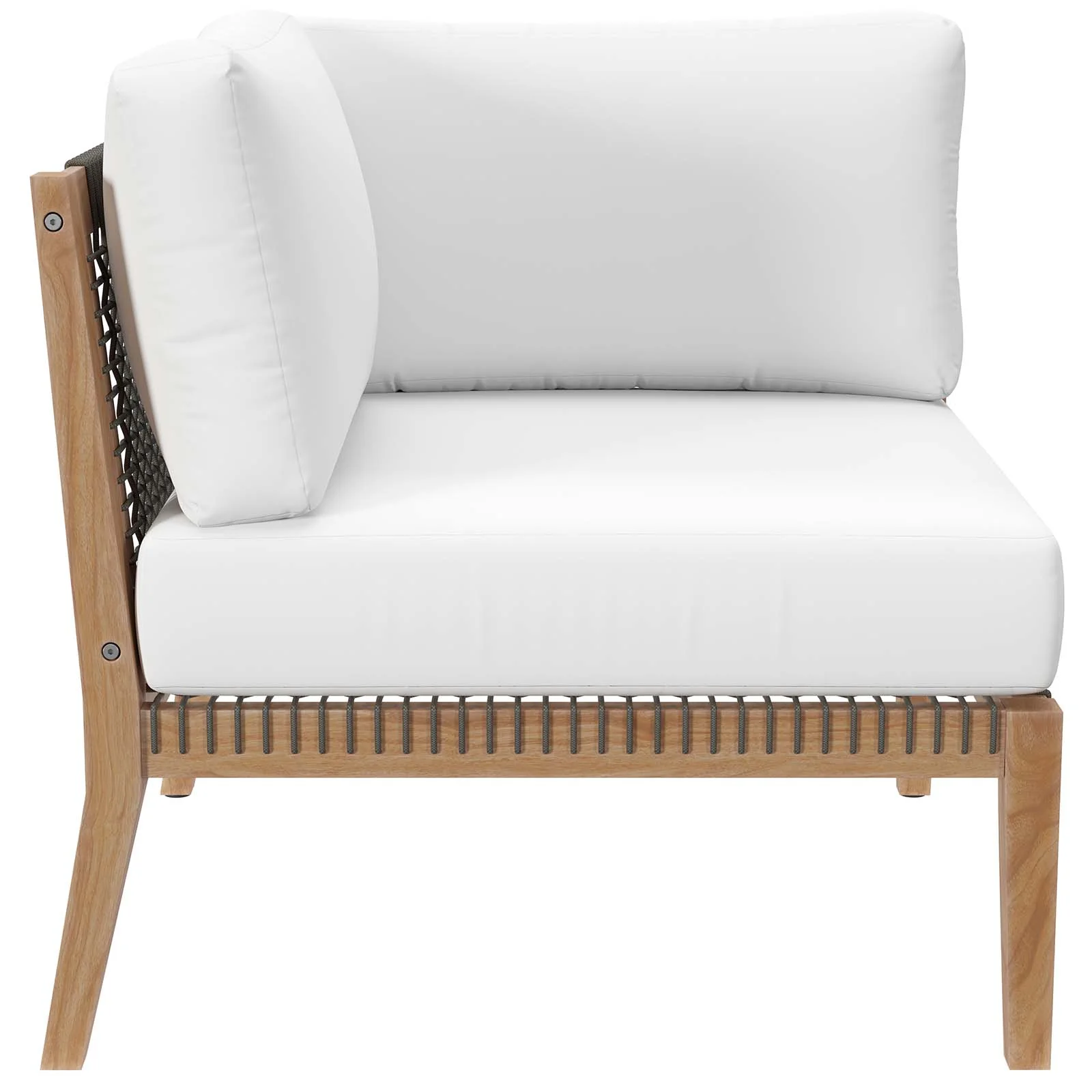 Clearwater Outdoor Patio Teak Wood Corner Chair By Modway - EEI-5855 - Image 25