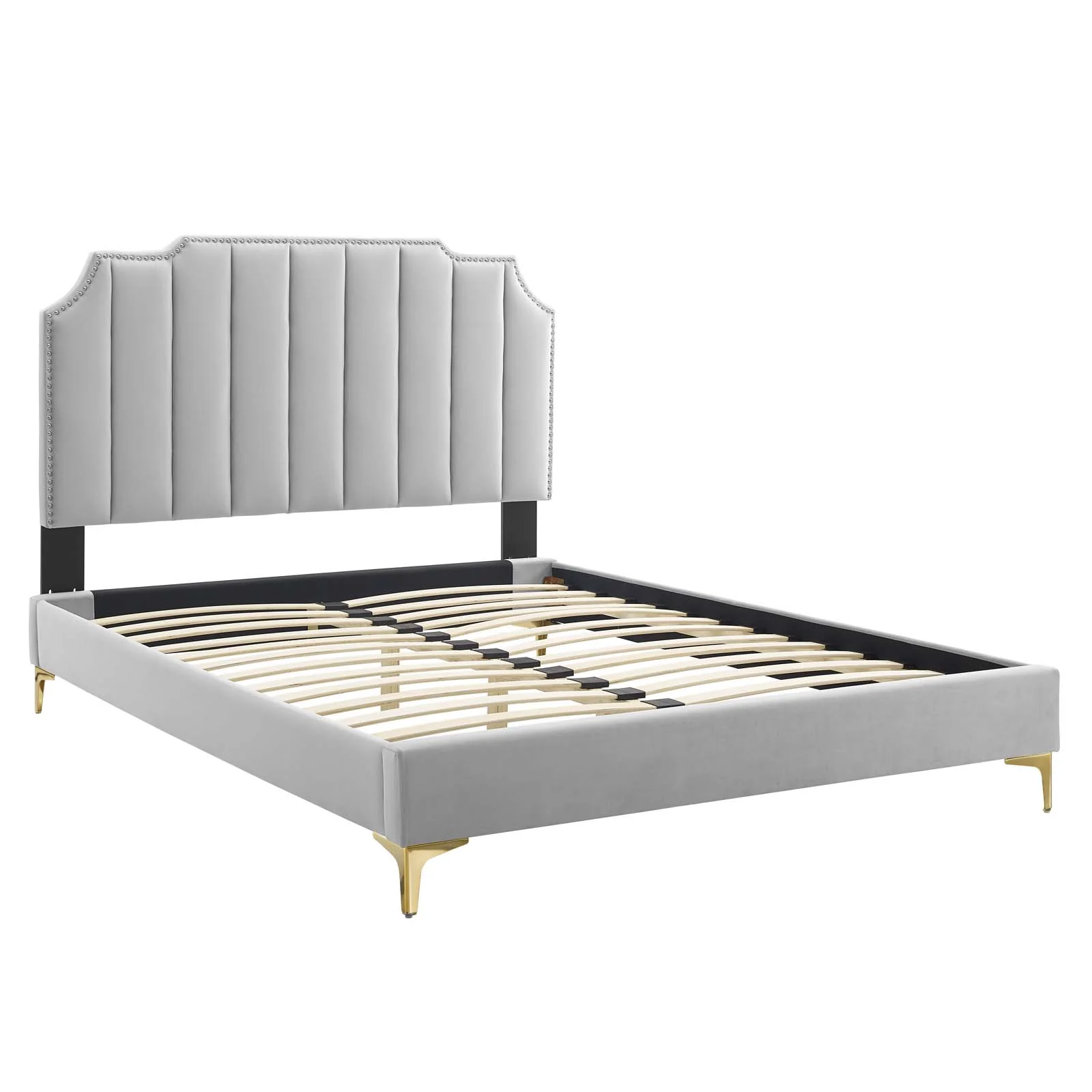 Colette Full Performance Velvet Platform Bed By Modway - MOD-6888 - Image 42