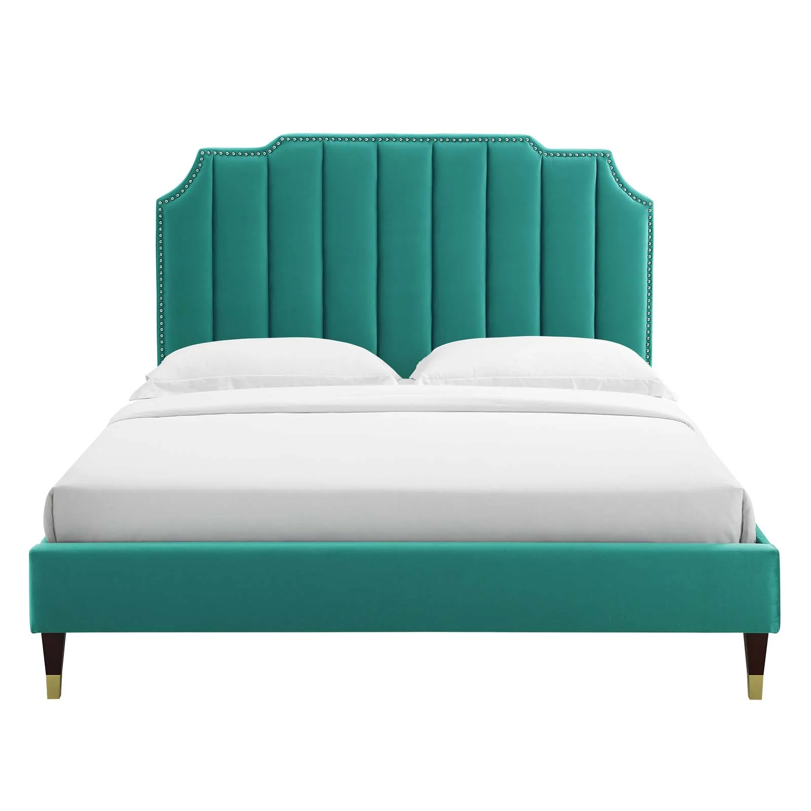 Colette Full Performance Velvet Platform Bed By Modway - MOD-6889 - Image 108