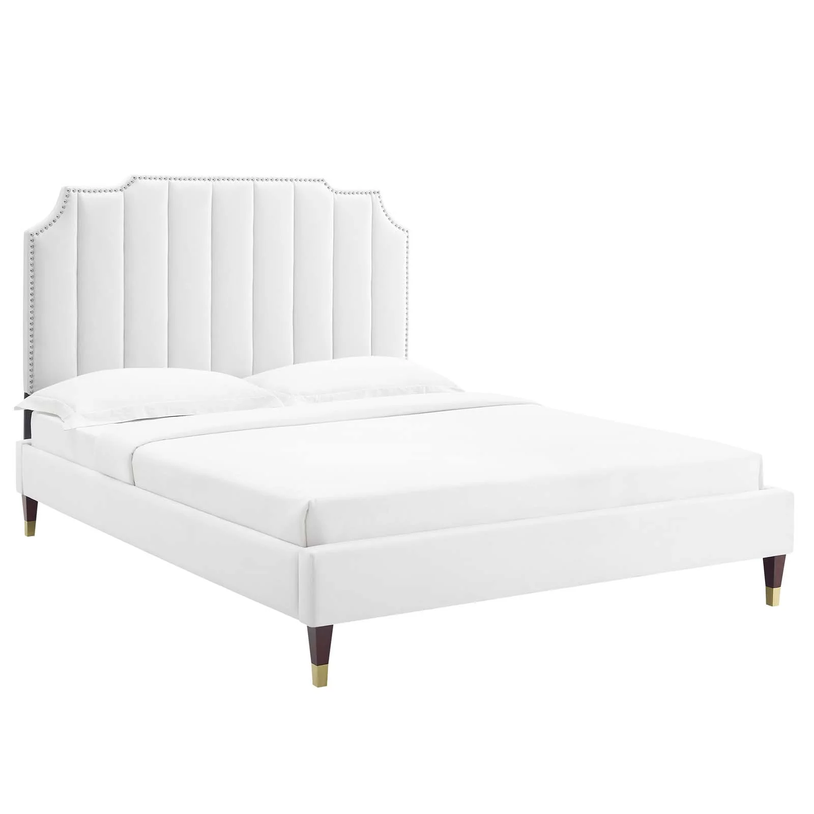 Colette Full Performance Velvet Platform Bed By Modway - MOD-6889 - Image 113